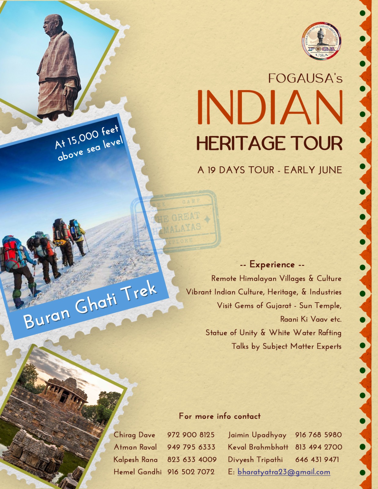 Indian Heritage Tour - 19 Days